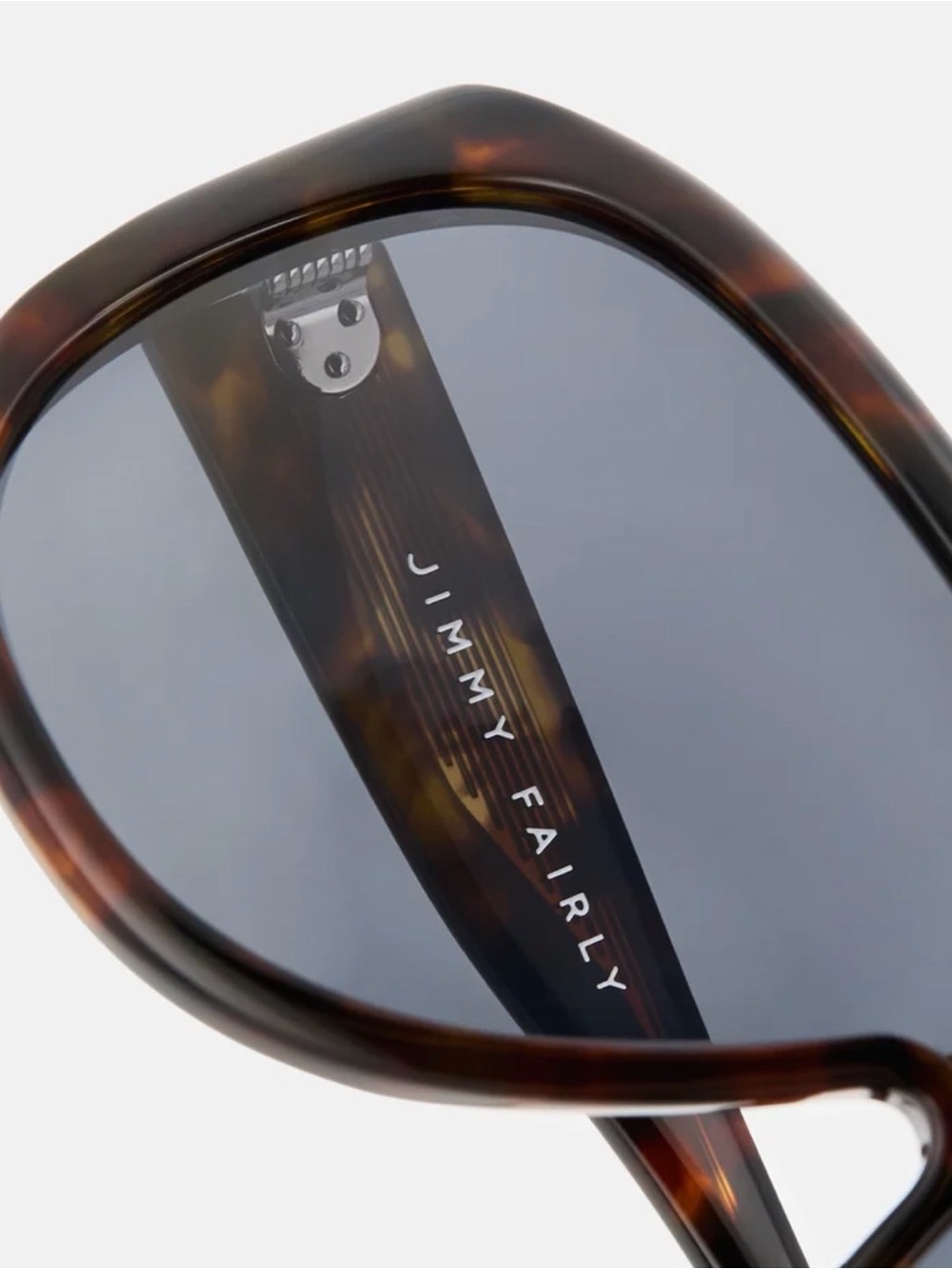 NEW JIMMY FAIRLY THE LUZ SUNGLASSES IN DARK TORTOISE - Picture 7 of 11